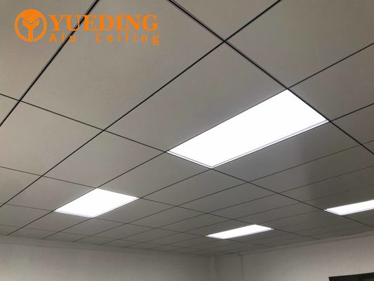 Square Artistic Clip Aluminum Metal Ceiling 600X600 Waterproof Fireproof